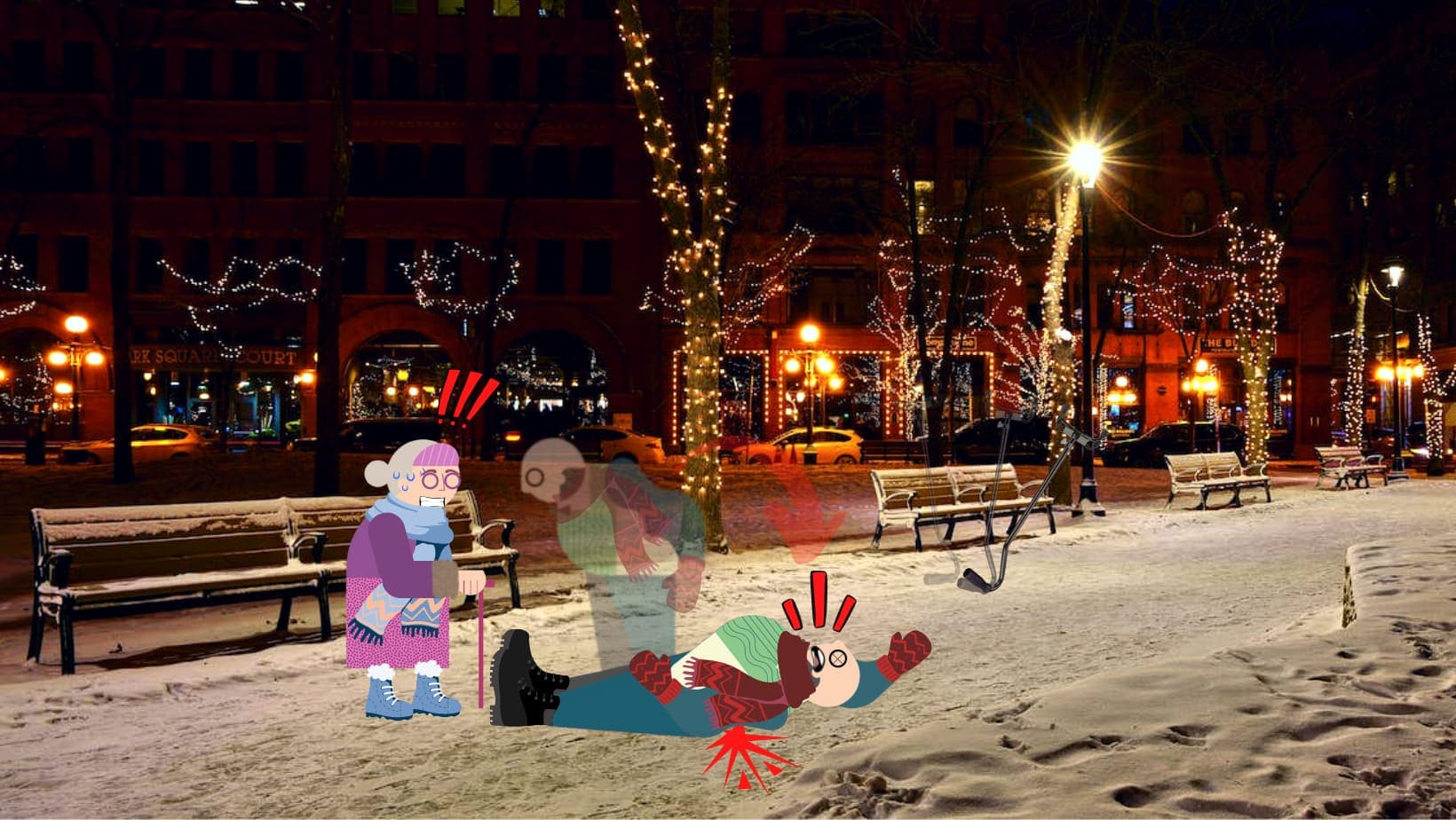 Comment prévenir les chutes cet hiver?